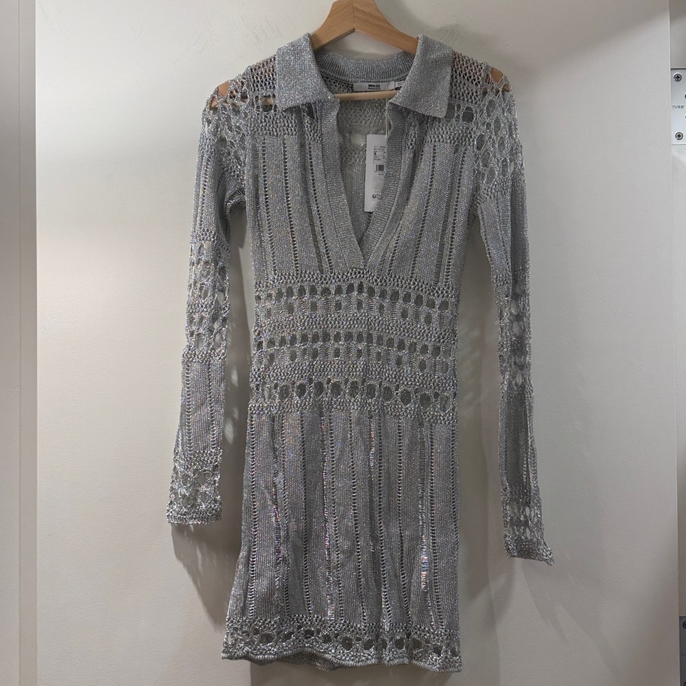 Mango Silver Dress - Supriya Lele Collection